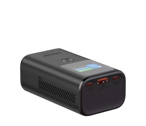 CANYON Powerbank OnPower 130 TFT 10000 mAh PD30W Ciemnoszary - 1320627 - zdjęcie 4
